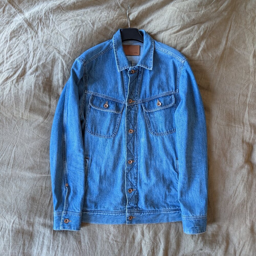 Taylor Stitch Long Haul Jacket in Washed Denim